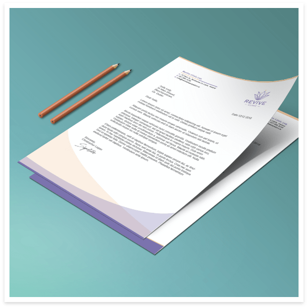 Letterheads print & design dublin ireland asdesign swords ireland