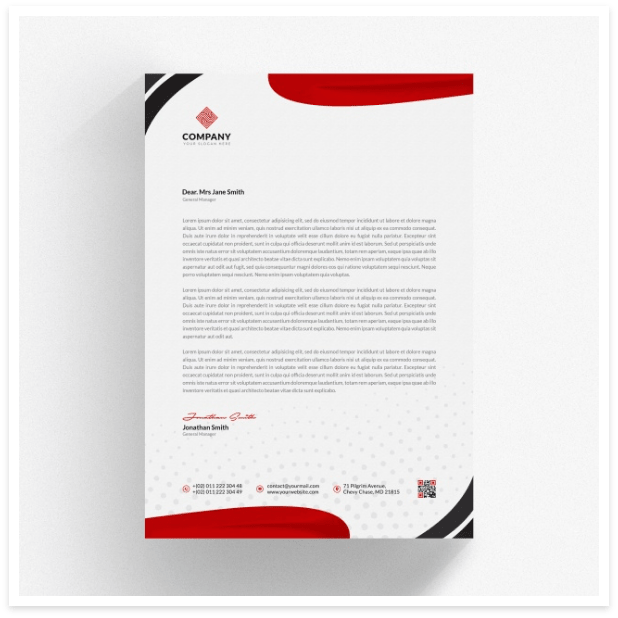 Letterheads print & design dublin ireland asdesign swords ireland