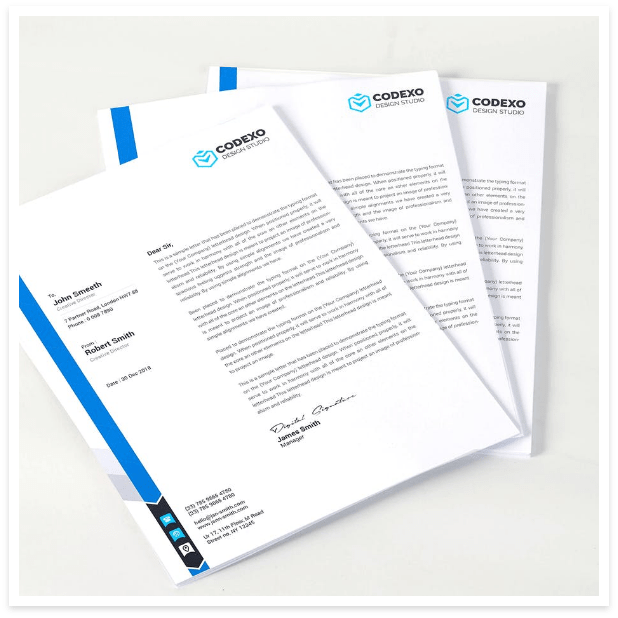 Letterheads print & design dublin ireland asdesign swords ireland