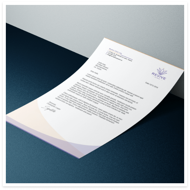 Letterheads print & design dublin ireland asdesign swords ireland